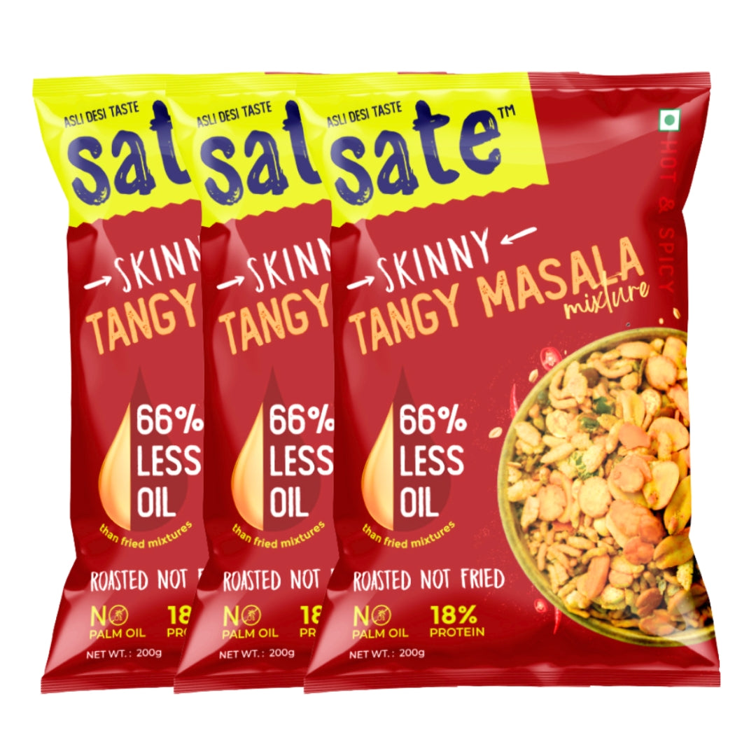 Tangy Masala Mixture Healthy Snack Pack of 3.