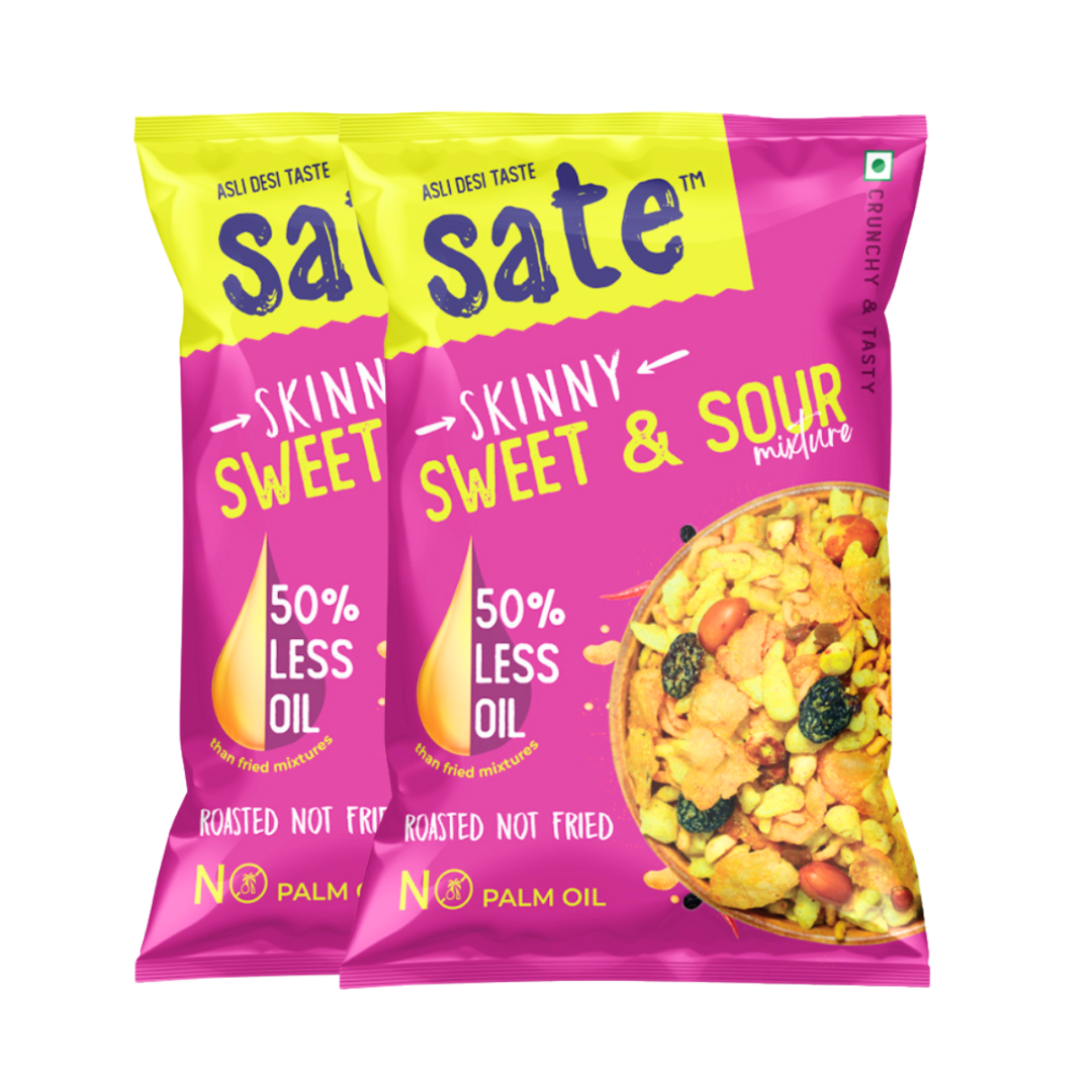 Healthy Snack Sweet & Sour Mixture Pack of 2.