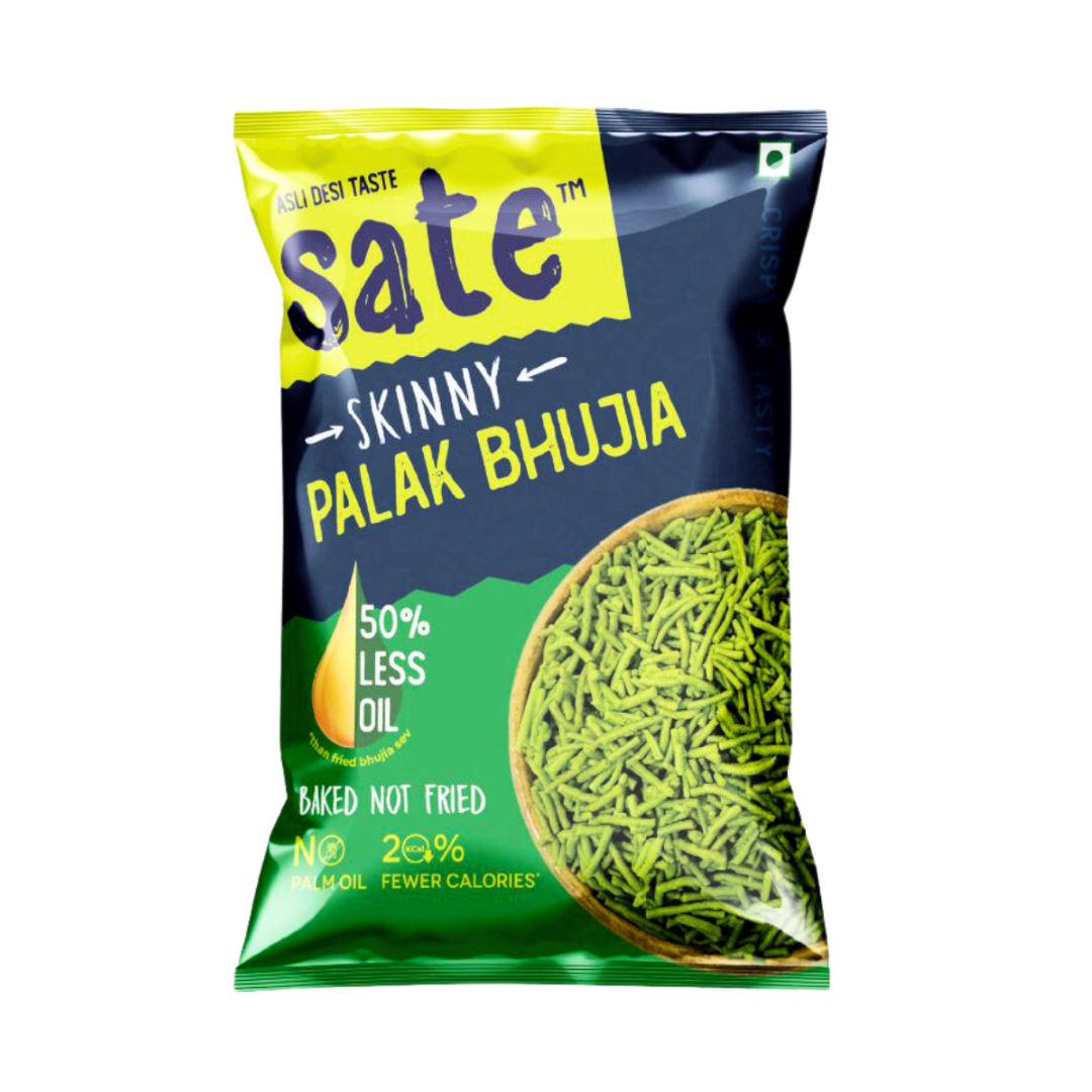 Skinny Palak Bhujia